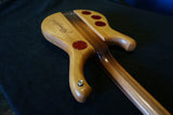Stonefield high-end electric bass guitar M-series back view