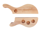 Stonefield Bass Guitar Body Set 10 Salusalu back