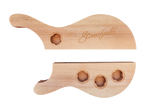 Stonefield Bass Guitar Body Set 10 Salusalu back