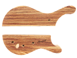 Stonefield Bass Guitar Body Set 20 with Zebrano Top