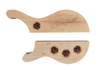Stonefield Bass Guitar Body Set 2 Salusalu Back