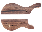 Stonefield Bass Guitar Body Set 37 with Walnut Top