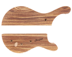 Stonefield Bass Guitar Body Set 45 with Zebrano Top