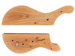 Stonefield Bass Guitar Body Set 69 with Cypress (Macrocarpa) Top