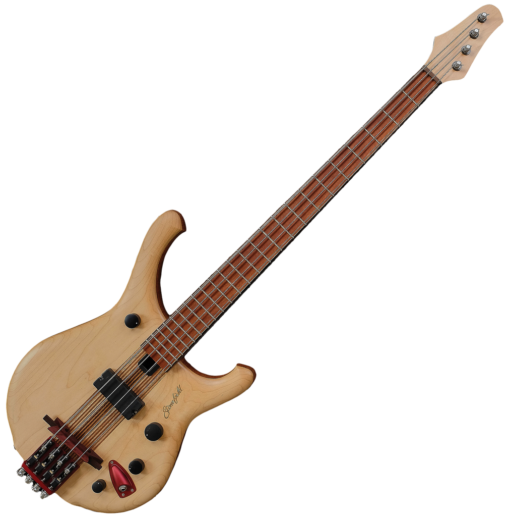 Handmade Base Guitar - Buy Now - M1-4C 160001 – Stonefield Music