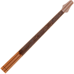 Stonefield Bass Guitar Through Body Core 3 Ebony Blackwood Maire 5S w Dots