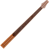 Stonefield Bass Guitar Through Body Core 3 Ebony Blackwood Maire 5S w Dots