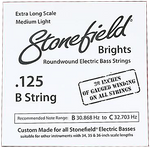 Stonefield Brights Bass Guitar String Single .125
