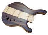 Stonefirled Bass Guitar Stinger Walnut Stinger Body